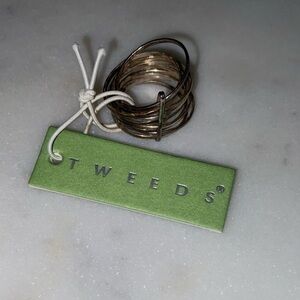 Sterling Silver Stackable ring by Tweeds | Sz 6